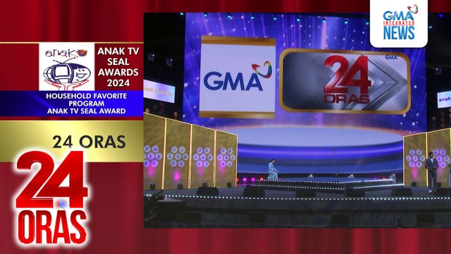 Mga programa at personalidad ng GMA Network, humakot ng parangal sa ANAK TV Seal Awards 2024 | 24 Oras