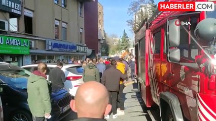 Zeytinburnu'nda Asansör Yangını Paniğe Neden Oldu