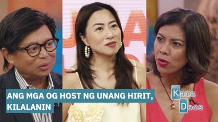 Ang mga OG host ng Unang Hirit, kilalanin | Kara Docs