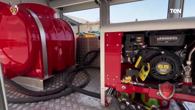 تعرف على مراحل انتاج عربات الإطفاء في مصنع قادر للصناعات المتطورة وكمية الإنتاج