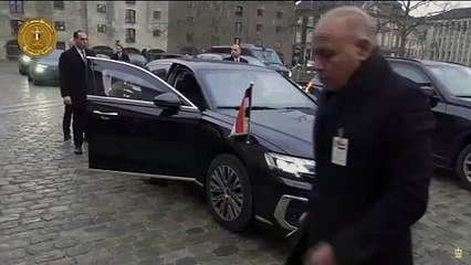 الرئيس السيسي يصل إلى مقر وزارة الخارجية الدنماركية ليشهد منتدى الأعمال المشترك