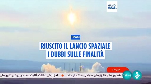 Iran: lancio satellitare per scopi pacifici dice Teheran, ma Stati Uniti e Ue lanciano l'allarme