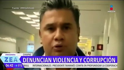 Willy Ochoa Gallegos lanza críticas al gobernador de Chiapas, Rutilio Escandón