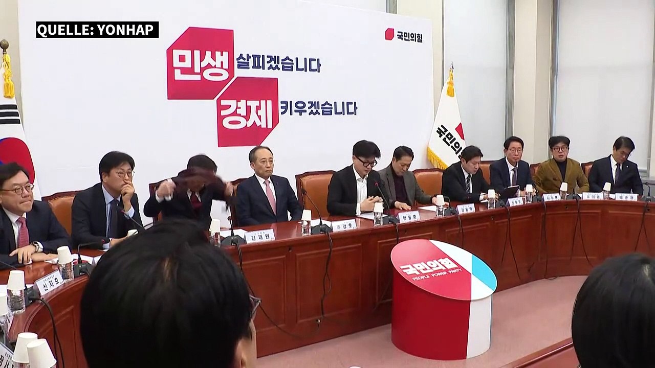 Südkorea: Yoons eigene Partei fordert Suspendierung des Präsidenten