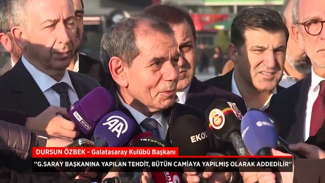 Galatasaray Başkanı Özbek, TFF Başkanı Hacıosmanoğlu hakkında suç duyurusunda bulundu