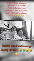 Piden justicia para hondureño abatido por policía en Estados Unidos