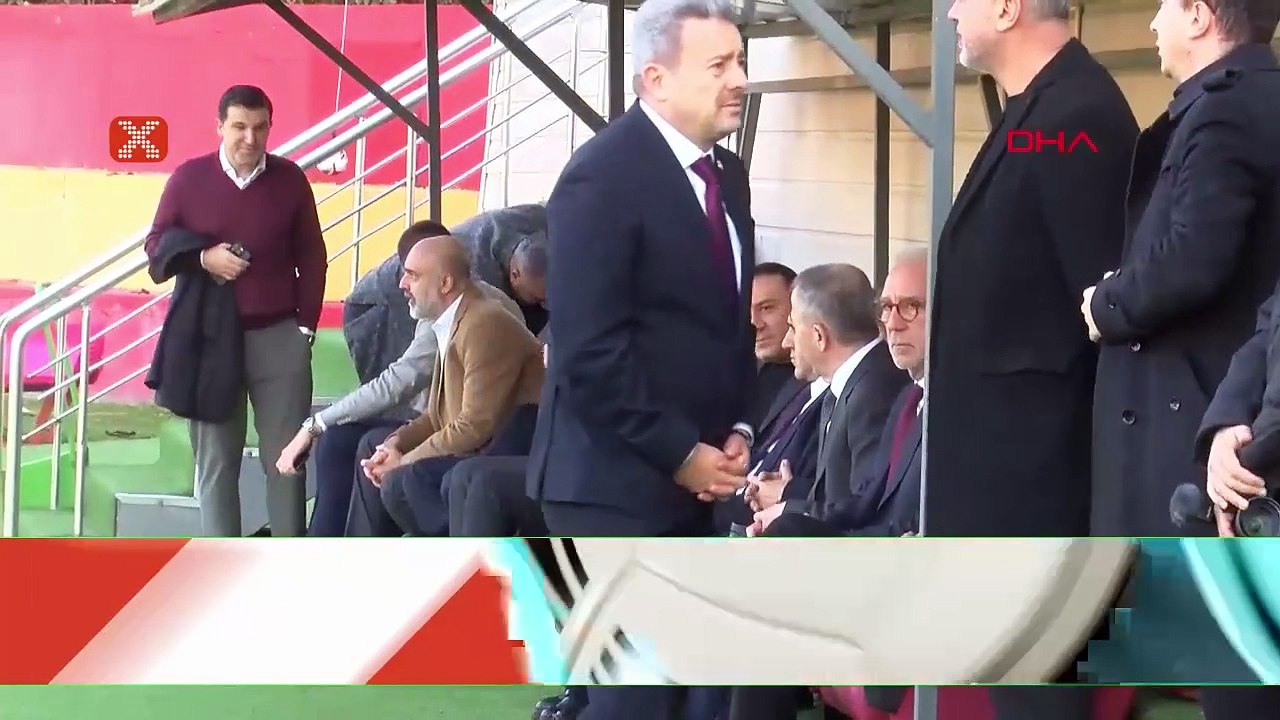 Galatasaray'ın antrenmanını Dursun Özbek ve yönetimi de izledi
