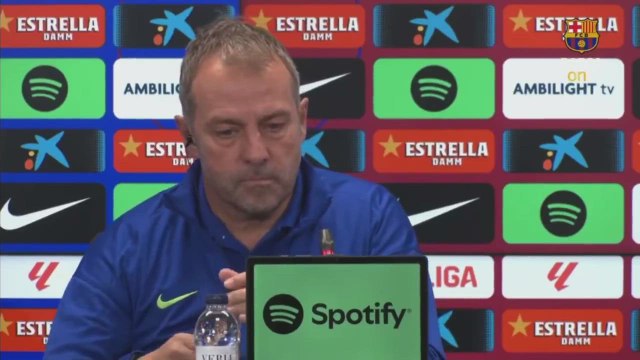Flick hace una reflexión sobre la no presencia del Barça en el Mundial de clubes que les beneficiará