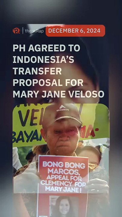 Philippines agrees to transfer proposal for prisoner Mary Jane Veloso, Indonesia says