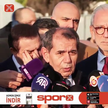 Dursun Özbek, Hacıosmanoğlu hakkında suç duyurusunda bulundu