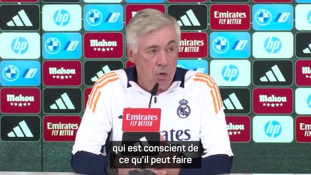 Real Madrid - Ancelotti : Mbappé doit tenir le coup, se battre, se sacrifier