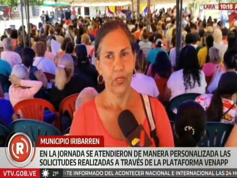 Lara | Más de 900 personas fueron atendidas por la VenApp entregando equipos médicos y de asistencia