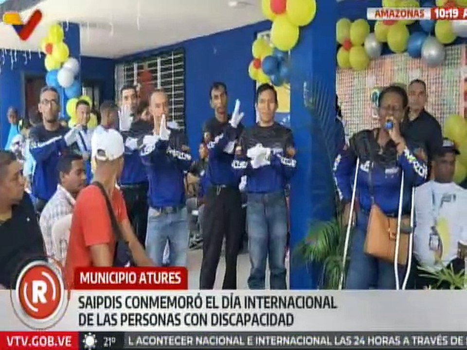 Amazonas | Saipdis realiza entrega de equipos de asistencia a personas con discapacidad