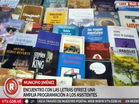 Lara | Filven realiza encuentro con las letras y rinde homenaje a escritores nacionales