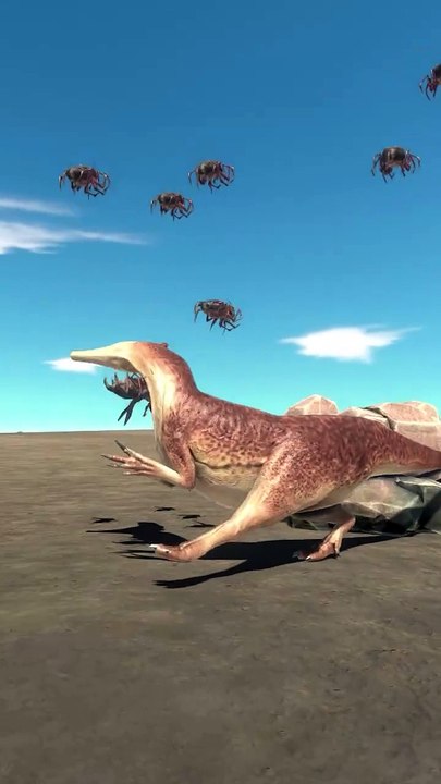 Dinosaur Level 6 Water Buffalo vs Buffalo 3D Animation animal fighting Game Fun games TV #Gaming