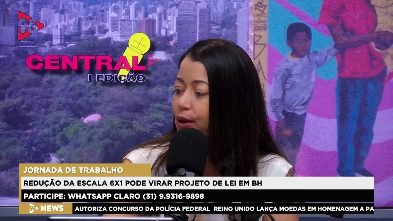 CENTRAL 98 | Redução da escala 6x1 pode virar projeto de lei em BH