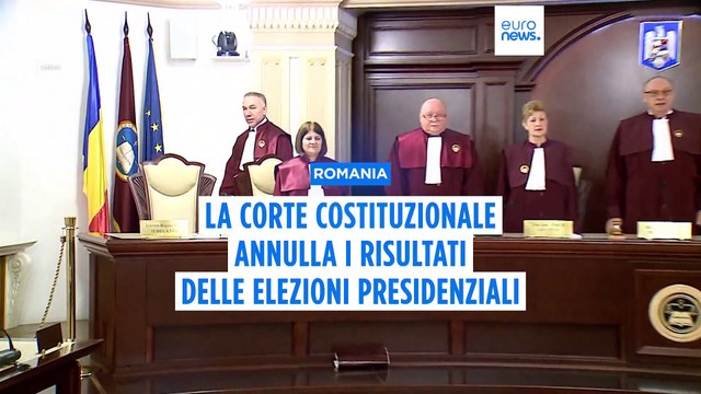 Romania, Corte annulla risultati primo turno elezioni presidenziali a due giorni dal ballottaggio