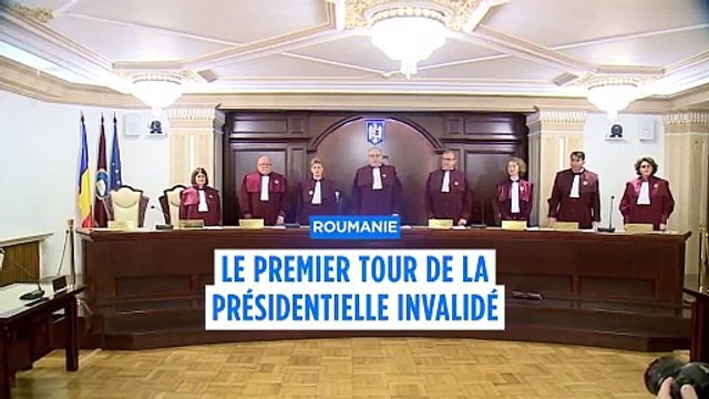 Roumanie : la Cour constitutionnelle annule les résultats du premier tour de la présidentielle
