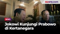 Jokowi Berkunjung ke Kediaman Prabowo di Kertanegara