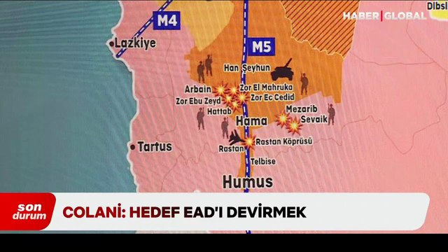 Esad 5 kenti kaybetti: Halep, İdlib, Hama, Tel Rıfat, Humus düştü