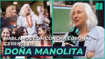 Concha Corona, gerente de Doña Manolita: 