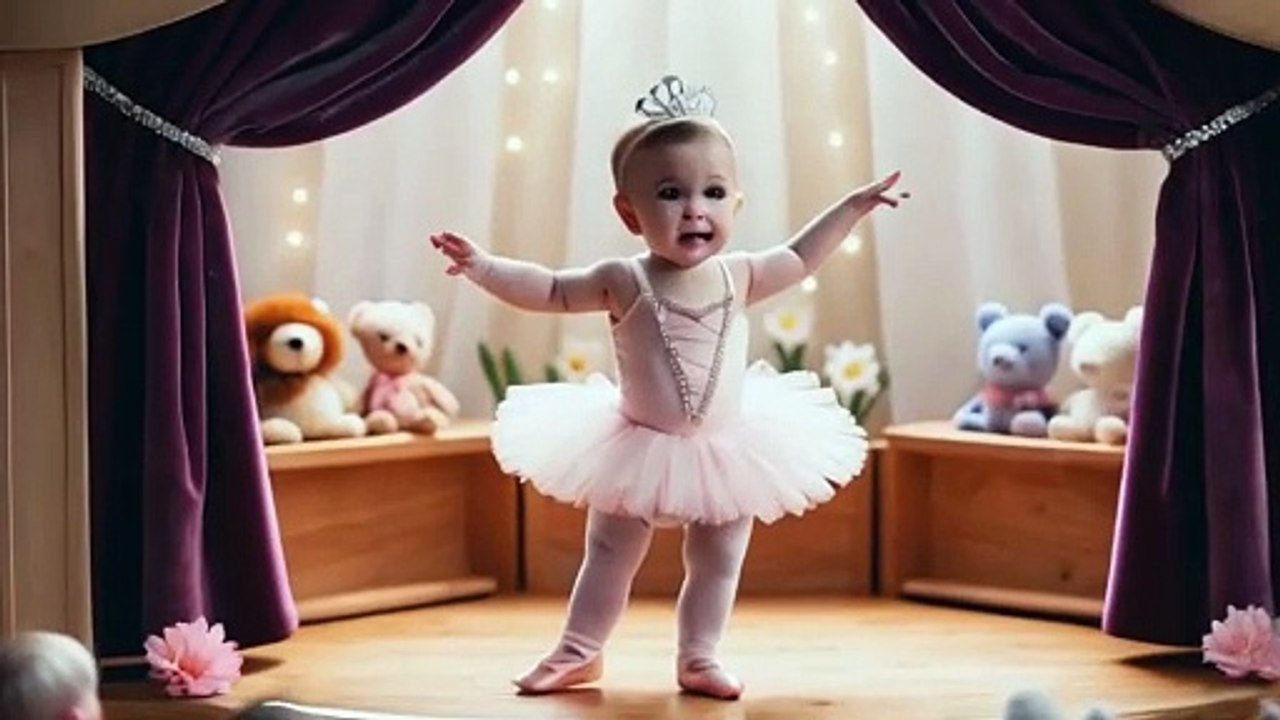 CUTE BABY DANCE-ANIMATION FOR KID