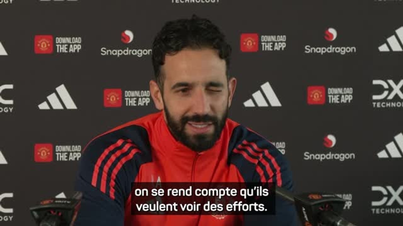 Man United - Amorim : "Dans un premier temps, les fans veulent juste voir des efforts"