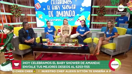 Celebramos el Baby Shower de nuestra querida Amanda