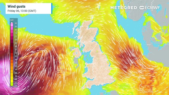 Storm Darragh will bring strong winds and gales across the UK as multiple weather warnings are issued.
