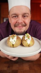 Pomme de terre au four farcies au fromage
