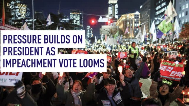 Pressure builds on president as impeachment vote looms