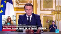 Informe desde París: Macron continúa reuniones con partidos políticos en medio de crisis política