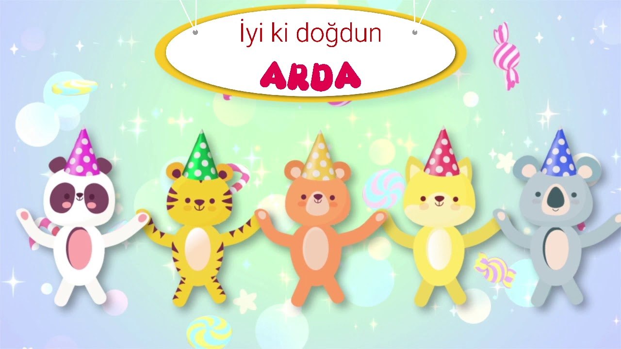 İyi ki doğdun ARDA - İsme Özel Doğum Günü Şarkısı (FULL VERSİYON) ARDA