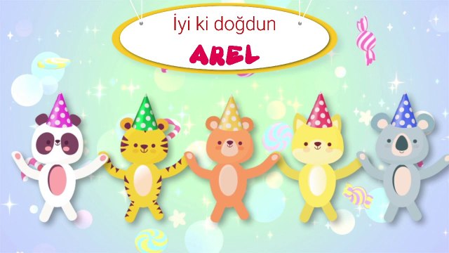 İyi ki doğdun AREL - İsme Özel Doğum Günü Şarkısı (FULL VERSİYON) AREL