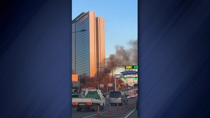 양재 코스트코 인근 비닐하우스에서 불...신고 20여 건 잇따라 / YTN