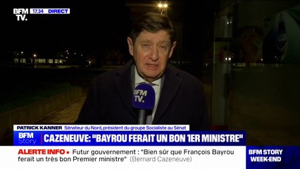 Patrick Kanner (PS): "Notre première demande a été, clairement, que le Premier ministre soit de gauche"