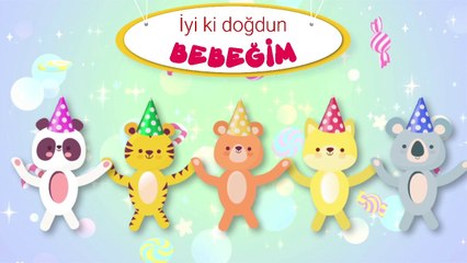 İyi ki doğdun BEBEĞİM - İsme Özel Doğum Günü Şarkısı (FULL VERSİYON) (REKLAMSIZ)