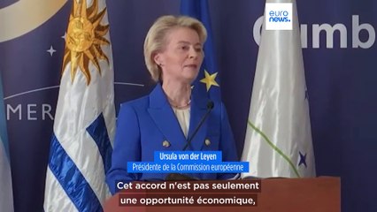 Von der Leyen signe un accord commercial entre l'UE et le Mercosur, malgré l'opposition de la France