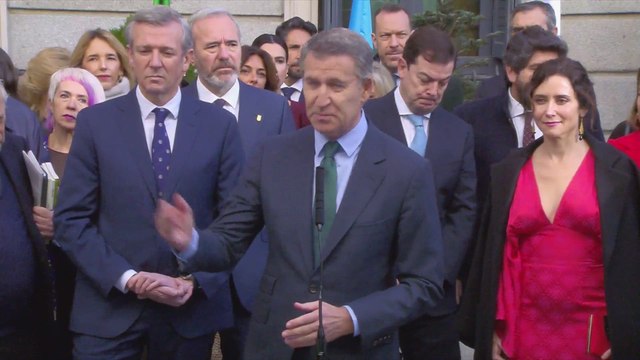 Feijóo acusa a Sánchez de deteriorar la independencia judicial