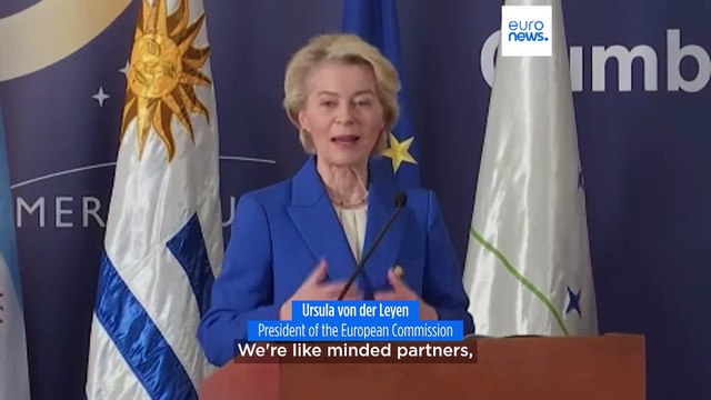 Von der Leyen clinches EU-Mercosur trade deal, in face of French opposition
