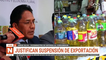 gobierno justifica suspension de exportacion