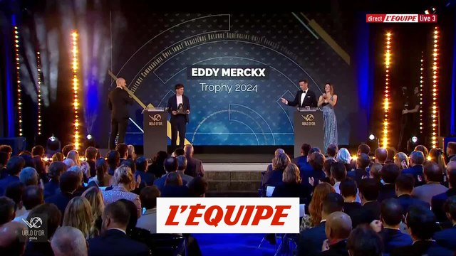 Tadej Pogacar remporte le trophée Eddy Merckx 2024 - Cyclisme - Vélo d'Or