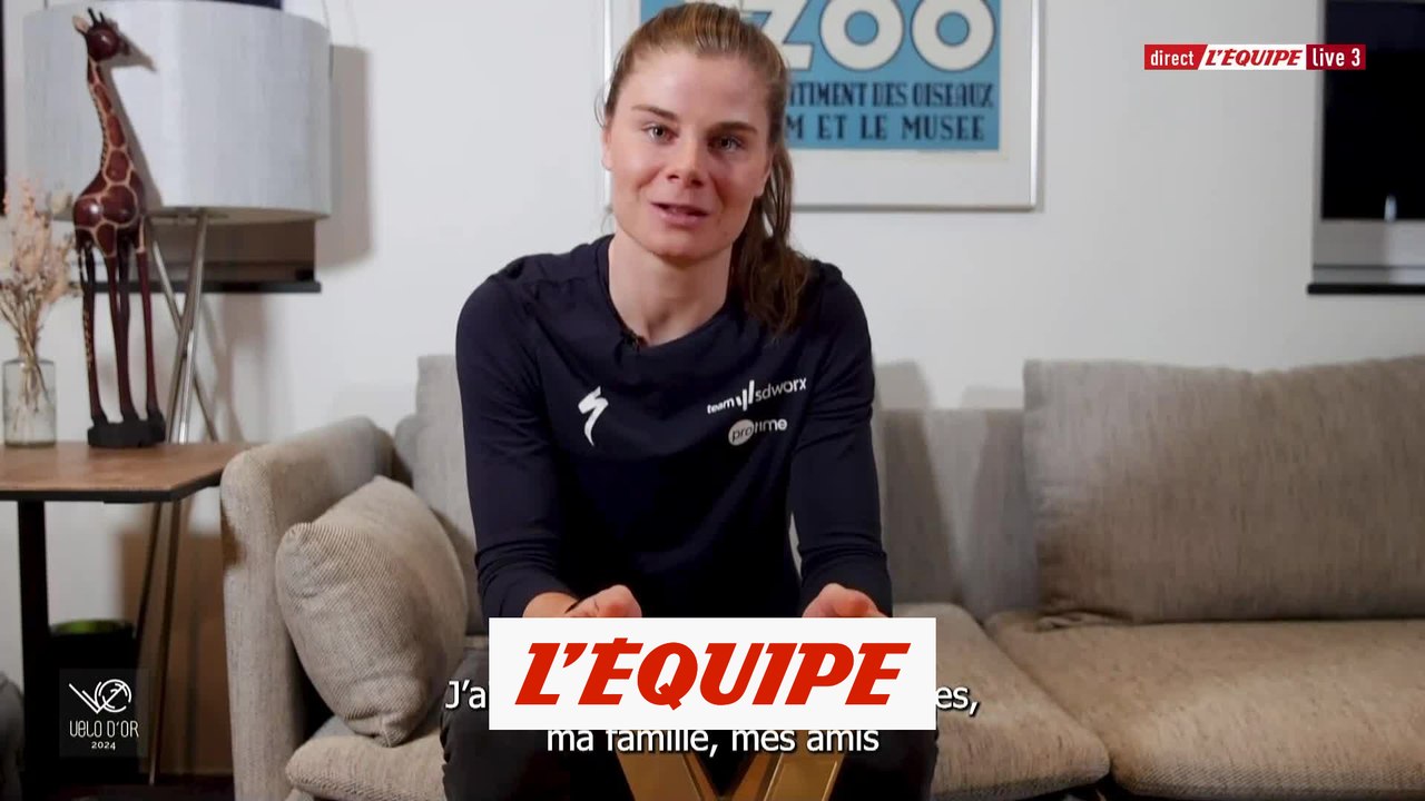 Lotte Kopecky sacrée Vélo d'Or femmes et trophée Eddy Merckx femmes 2024 - Cyclisme - Vélo d'Or 2024
