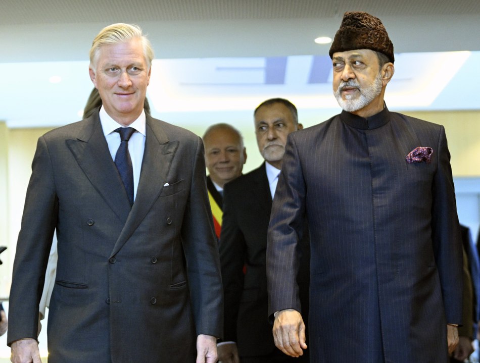 Le sultan d'Oman en visite officielle en Belgique