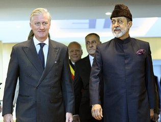 Le sultan d'Oman en visite officielle en Belgique
