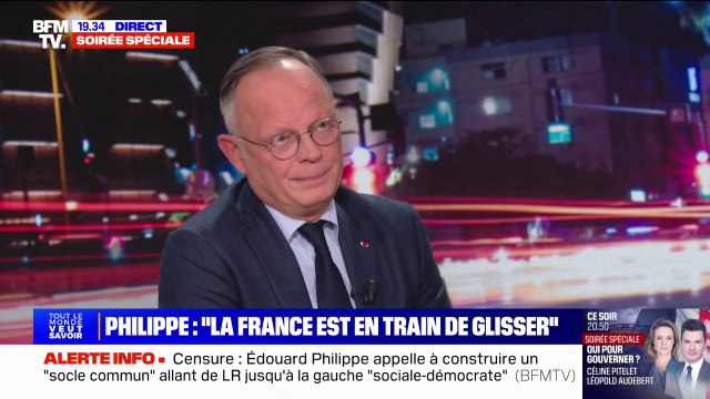 Édouard Philippe au sujet du RN: Je suis d'avis de respecter tous les élus de la République
