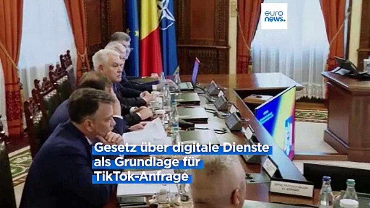 Wahlen in Rumänien: EU fordert Antworten von TikTok