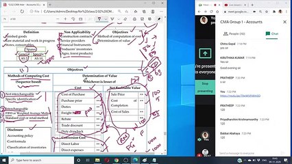 CMA Accounting Standards lecture part 1