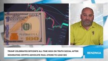 Trump Celebrates Bitcoin's All-Time High On Truth Social After Nominating Crypto Advocate Paul Atkins To Lead SEC