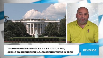Trump Names David Sacks A.I. & Crypto Czar, Aiming to Strengthen U.S. Competitiveness in Tech